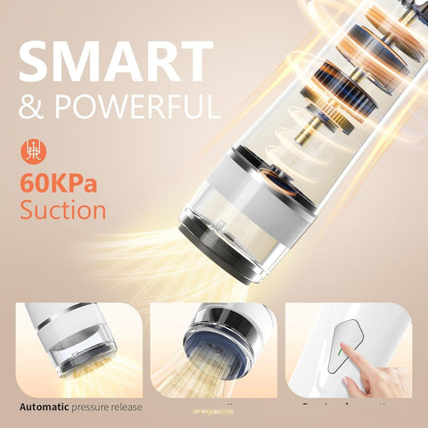 Portable Handheld Vacuum Sealer With Rechargeable Battery